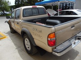 2004 TOYOTA TACOMA SR5 PRERUNNER CREW CAB GOLD 3.4 AT 2WD Z20080